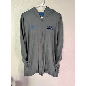 Nike UCLA On Field Dri Fit Full Zip Hoodie Mens Large